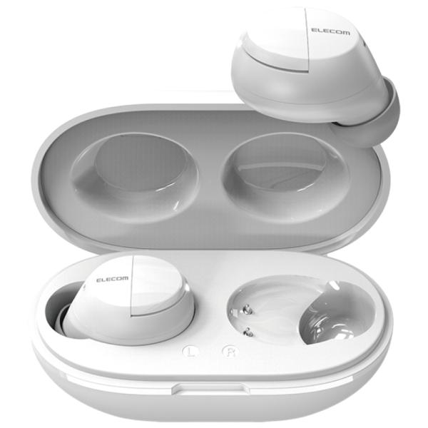 エレコム ワイヤレスイヤホン Bluetooth 無線 AAC対応 Type‐C充電 カナル型 自動...