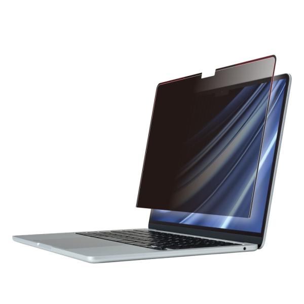 エレコム MacBook Air 13.6インチ ( M2 2022 ) 用 液晶保護フィルム のぞ...