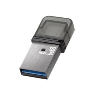 エレコム キャップ式USB Type-C(TM)メモリ(シルバー) MF-CAU32128GSV｜hitline