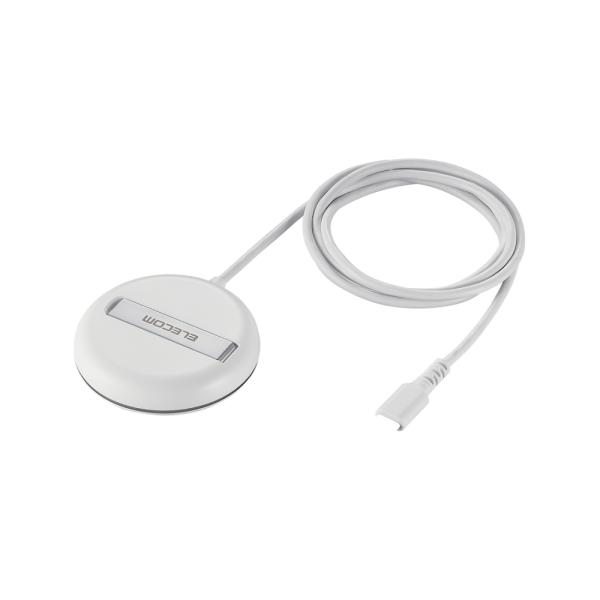 エレコム 2WayマグネットQi2規格対応ワイヤレス充電器(15W・卓上) W-MA06WH