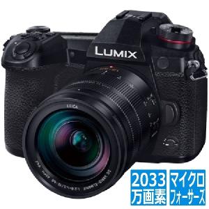 パナソニック デジタル一眼カメラ LUMIX G9 レンズキット (ブラック) DC-G9L-K