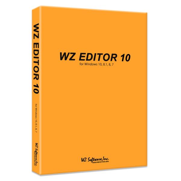 WZソフトウェア WZ EDITOR 10 CD-ROM版 WZ-10