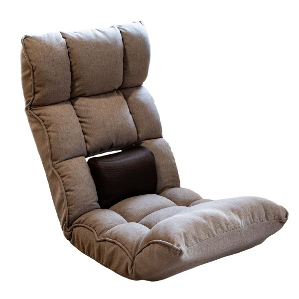 腰サポート座椅子 神の手サポートクッション ハイバック ロング フットレスト 14段 ヘッドレスト ...