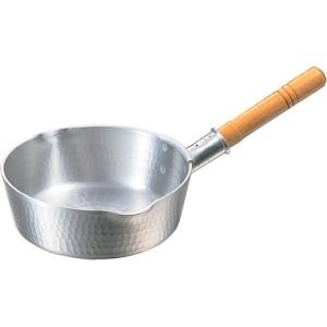 中尾アルミ製作所 ナカオ アルミ打出 ヤットコ雪平鍋 22.5cm 業務用