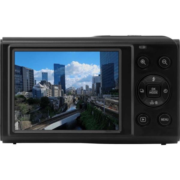 アイワ コンパクトデジタルカメラ aiwa cam DCB-2 ブラック(1600万画素CMOSセン...