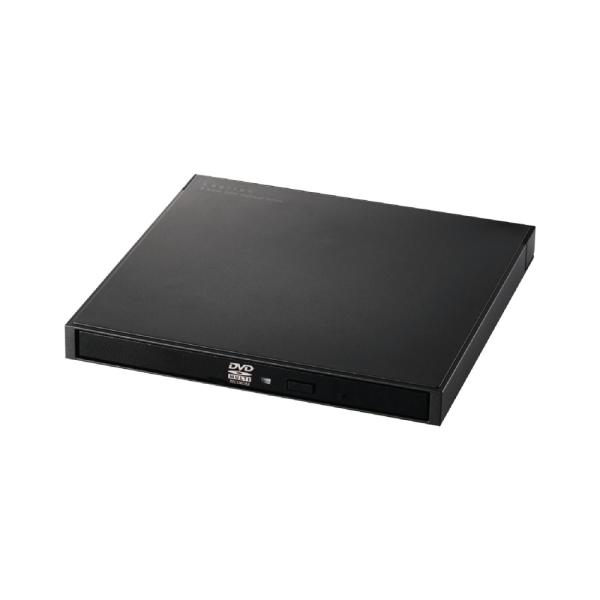 ロジテック Type-A/C対応 書込ソフト付 USB3.2(Gen1) ポータブルDVD ブラック...