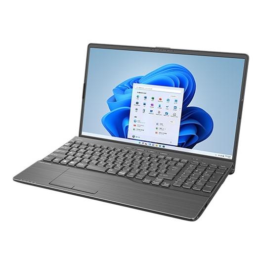 富士通 LIFEBOOK AH50/H3 ブラック(AMD Ryzen 7 5700U/16GB/S...