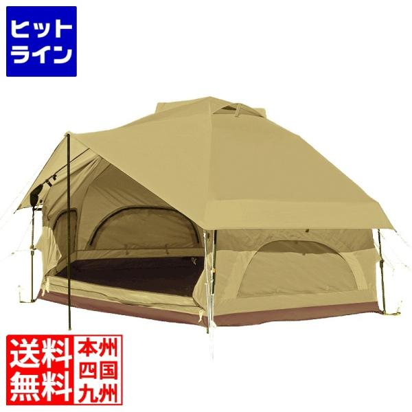 DOD ニョキッとすぐにたつ 快適なワンタッチ寝室用テント KINOKO TENT キノコテント ベ...
