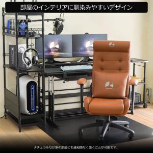 バウヒュッテ ゲーミングソファチェア2 ブラッ...の詳細画像5