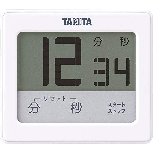 タニタ TANITA 防水タッチパネルタイマーホワイト TD-414WH(ホワイト)