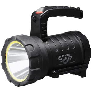 ジェントス LEDライト 懐中電灯 USB充電式 LK-500R | 1m防水 水に浮く フローティング 点灯パターン 5種類 ライト 充電式 GENTOS LK-500R