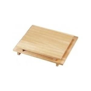 ナガノ産業 木製麺台(麺棒付)スプルス中60×80×7.5cm 034071002