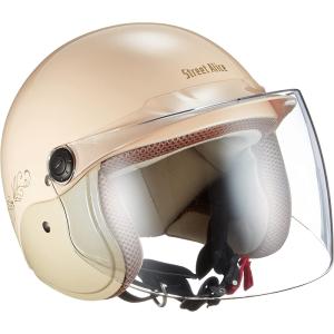 リード工業 セミジェットヘルメット パールアイボリー ( QJ-3 ) 207-03011｜hitline