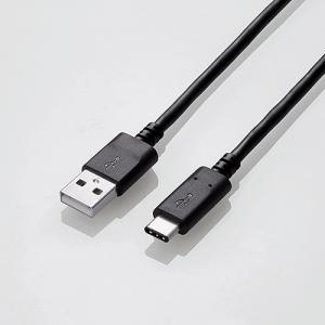 エレコム USB2.0ケーブル(認証品、A-C) U2C-AC40NBK｜hitline