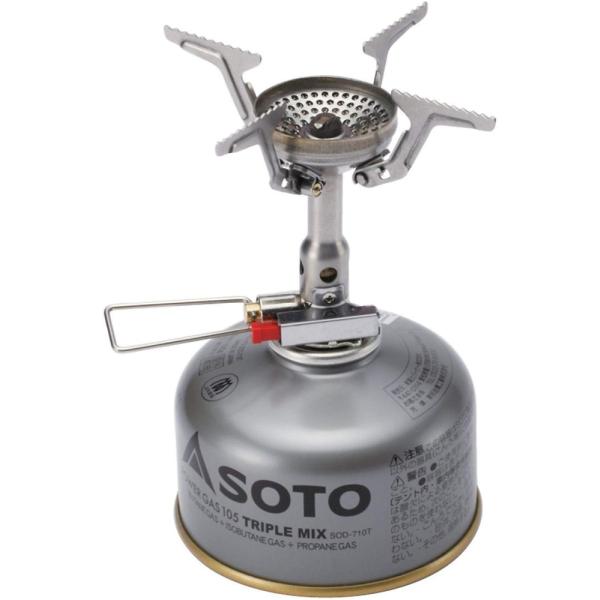 SOTO バーナー AMICUS(アミカス)  SOD-320 | シングルバーナー 軽量 OD缶 ...