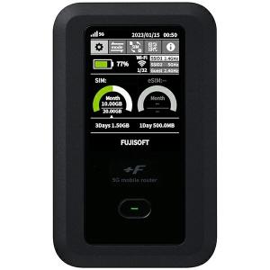 富士ソフト +F FS050W eSIM対応や多彩なモードが魅力、富士ソフトの5G対応モバイルルーター