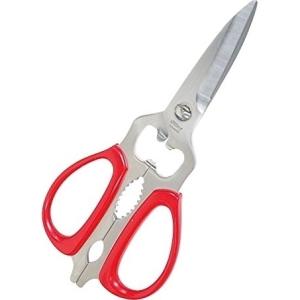 丸章工業 シルキー料理ハサミNKS215DT レッド取り外し式 056143001