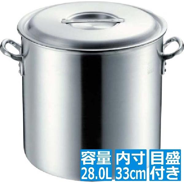 エムテートリマツ MTIプロガスト アルミ寸胴鍋 33cm(目盛付) 043350033