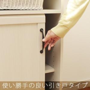 白井産業 薄型キャビネット チェローネ [CE...の詳細画像4