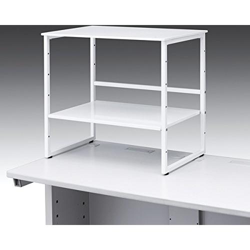 サンワサプライ スチール製机上プリンターラック MR-68WN