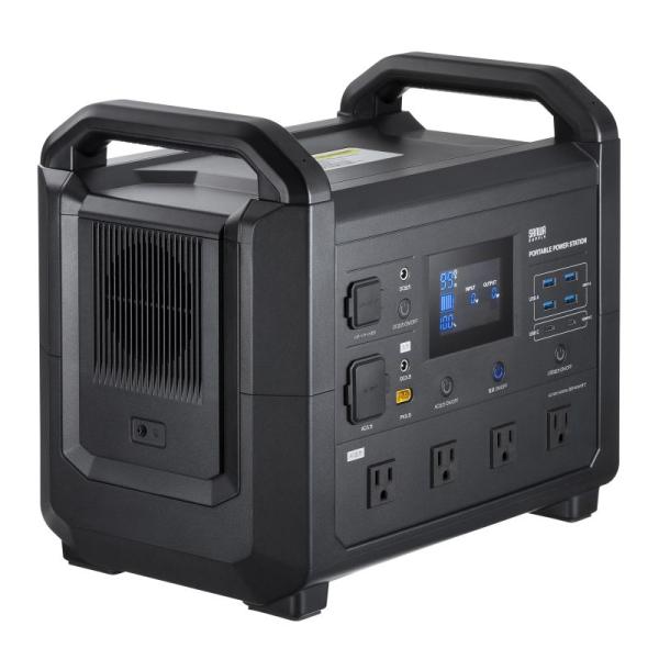 サンワサプライ ポータブル電源 (1536Wh・AC1600W) BTL-RDC38