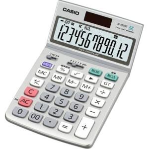 カシオ ジャストタイプ電卓12桁グリーン購入法適合商品 JF-120GT-N｜hitline