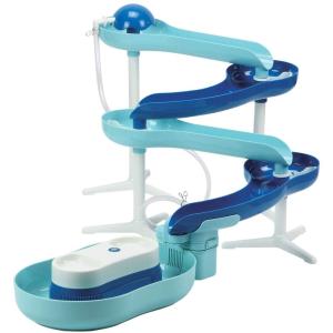 流しそうめん器  スライダー 流麺スライダー ミントブルー D-6668 | 電池式 大型 ファミリー 流しそうめん機 そうめん流し器