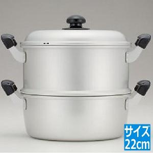 アカオ アルミ 角型蒸器33cm 一重（蒸し器・蒸し鍋） : モノタス