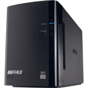 バッファロー HD-WL8TU3/R1J ミラーリング USB3.0 外付HDD 2ドライブ 8TB HD-WL8TU3/R1J｜hitline