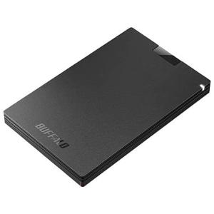 バッファロー USB3.2(Gen1) ポータブルSSD Type-A 2.0TB ブラック SSD-PG2.0U3-BC｜hitline