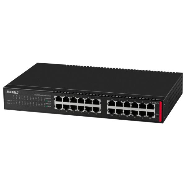 バッファロー 法人向け レイヤー2 Giga スマートLiteスイッチ BS-GSL2124