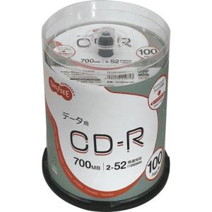 オリジン OSCR80GP100 データ用CD-R 700MB 52倍速 スピンドルケース入100枚パック OSCR80GP100｜hitline