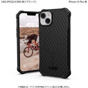 URBAN ARMOR GEAR iPhone 14 Plus  2022対応 耐衝撃ケース MagSafe対応 ESSENTIAL ARMOR ブラック  UAG-IPH22LA-EMS-BK UAG-…