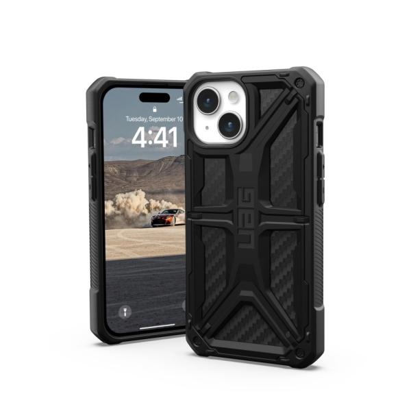 Urban Armor Gear iPhone 15 2023対応耐衝撃ケース MONARCH カー...