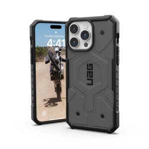 Urban Armor Gear iPhone 15 Pro Max 2023対応耐衝撃ケース PATHFINDER MagSafe対応 シルバー 【日本正規代理店品】 UAG-IPH23LA-MS-SV｜hitline