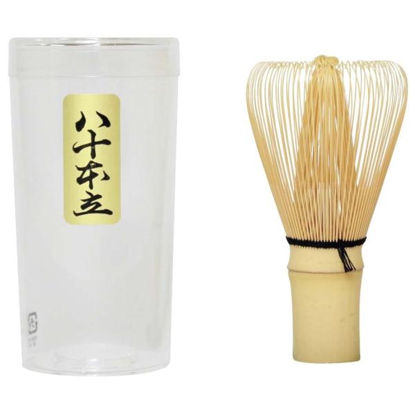 萬洋 茶せん(80本立)並 39-610B 2510110