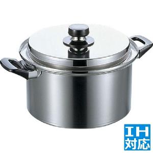 エレックマスター ライト 深型両手鍋 20cm 業務用   IH対応 IH とガス火対応 ALY4320