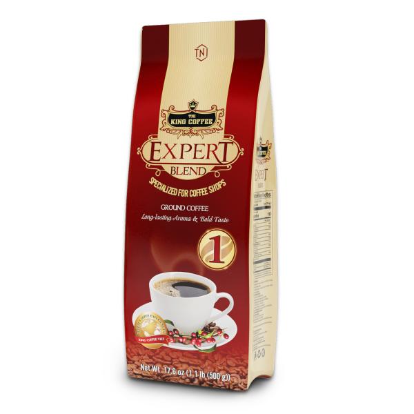 KING COFFEE ベトナムコーヒー エキスパートブレンド 1 (アラビカ豆15％使用のフレーバ...