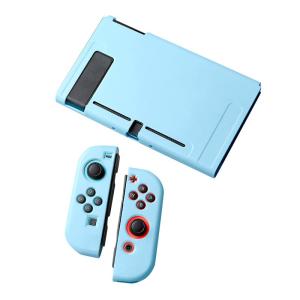 Ryo楽々生活館 Switch ケース Joy-Con カバー 分離式 3点セット ドック対応 スイッチ 対応 保護 カバー 装着簡単 TPU製