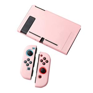 Ryo楽々生活館 Switch ケース Joy-Con カバー 分離式 3点セット ドック対応 スイッチ 対応 保護 カバー 装着簡単 TPU製