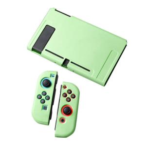 Ryo楽々生活館 Switch ケース Joy-Con カバー 分離式 3点セット ドック対応 スイッチ 対応 保護 カバー 装着簡単 TPU製