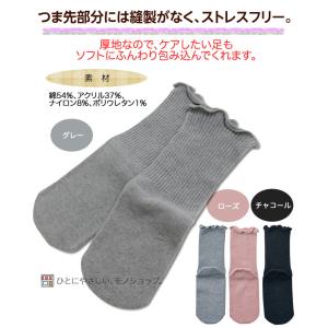 浮腫みやギプスの方に。しめつけません特大靴下 ...の詳細画像5