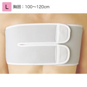 日本シグマックス 胸部固定帯 リブバンド２ 規格：L 適用範囲（胸囲）：100〜120cm 品番：313203 胸部サポーター コルセット｜hito-mono