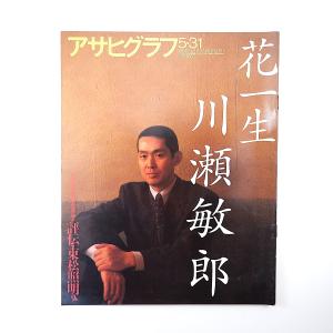 アサヒグラフ 1996年5月31日号／花一生・川瀬敏郎 村松友視 河合隼雄 熊井啓 評伝・東松照明 ...