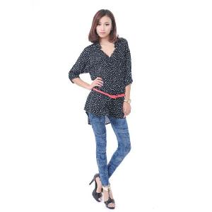 送料無料 レギンス デニムレギンス 風 おしゃ...の詳細画像1