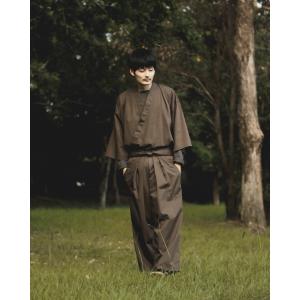 チノばかま 野袴 男物 着物 袴 和服 フリーサイズ オリジナル