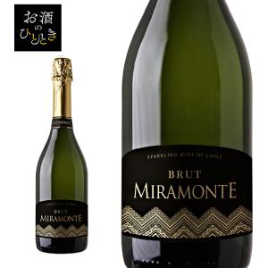 ワイン スパークリングワイン 750ml スパークリング 辛口ワイン 辛口 チリミラモンテ ブリュット (D)(B)｜hitotoki-y