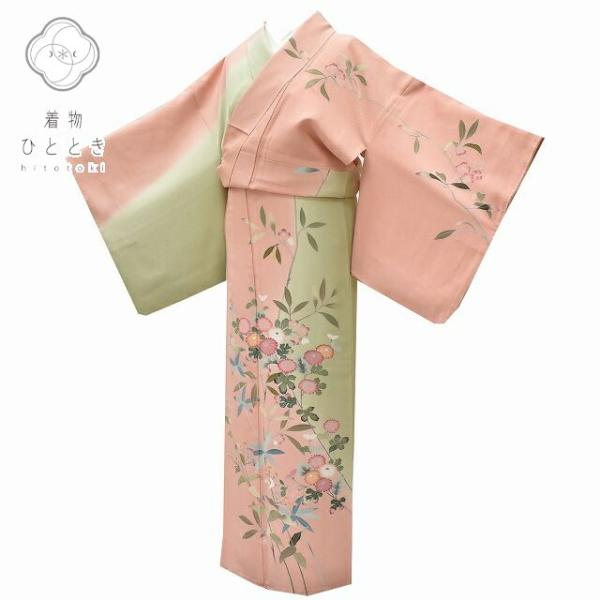 訪問着 中古 正絹 仕立て上がり リサイクル着物 母 30代 40代 50代 大人 フォーマル 礼装...