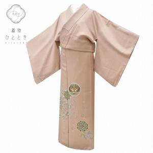 リサイクル着物 色留袖 中古 正絹 仕立て上がり 一つ紋付き 結婚