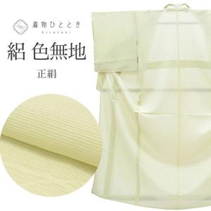 リサイクル着物 色無地 夏物 夏着物 正絹 未使用品 仕立て上がり tt0238b 着物ひととき｜hitotoki